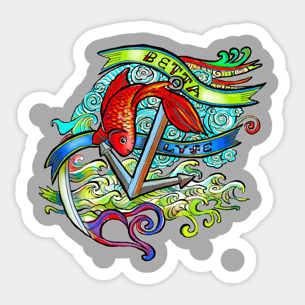 Betta Lyfe Sticker by oceana1009